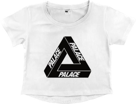 Palace - Women's Cropped Premium T-Shirt - Palace 1 - Mfest