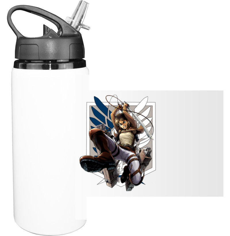 Sport Water Bottle - Attack On Titans (EREN) - Mfest