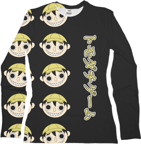 Women's Longsleeve Shirt 3D - TOMODACHI GAME 3 - Mfest