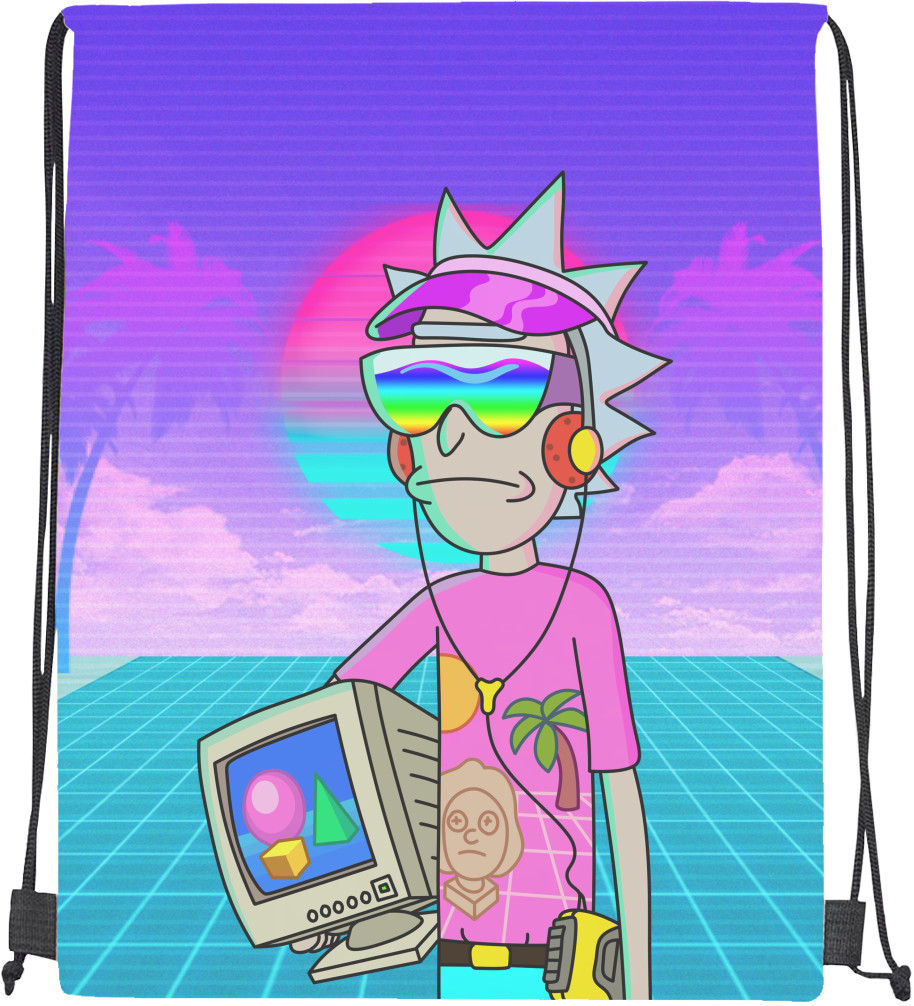 Rick and Morty (Retro Style) 2