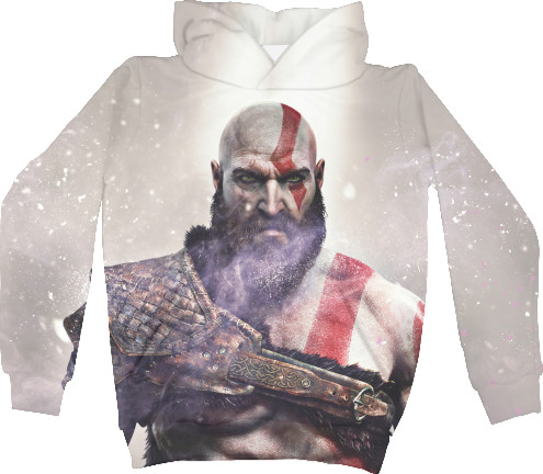 Unisex Hoodie 3D - God Of War (2) - Mfest