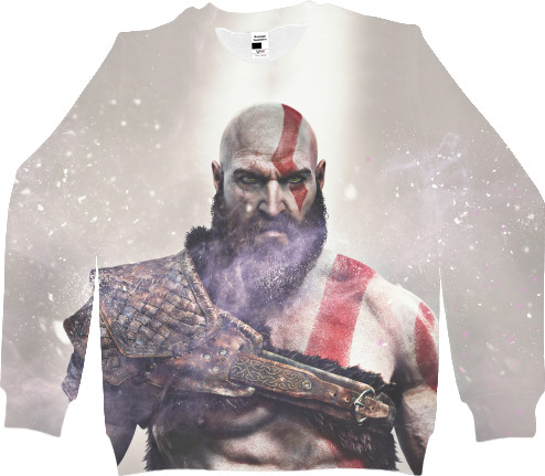 Women's Sweatshirt 3D - God Of War (2) - Mfest