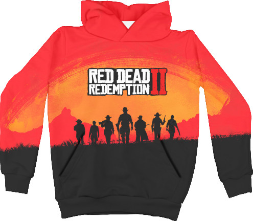 Unisex Hoodie 3D - Red Dead Redemption 2 (1) - Mfest