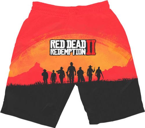 Men's Shorts 3D - Red Dead Redemption 2 (1) - Mfest