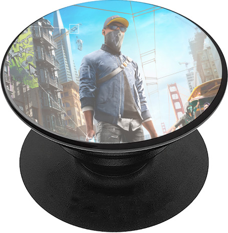 PopSocket Підставка для Телефону - Watch Dogs 2 (1) - Mfest