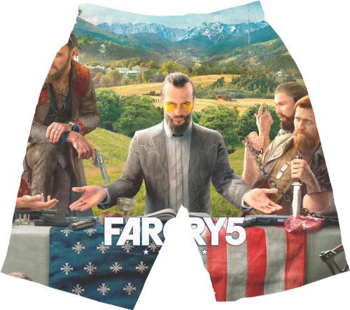 Шорты 3D Детские - FarCry 5 (1) - Mfest