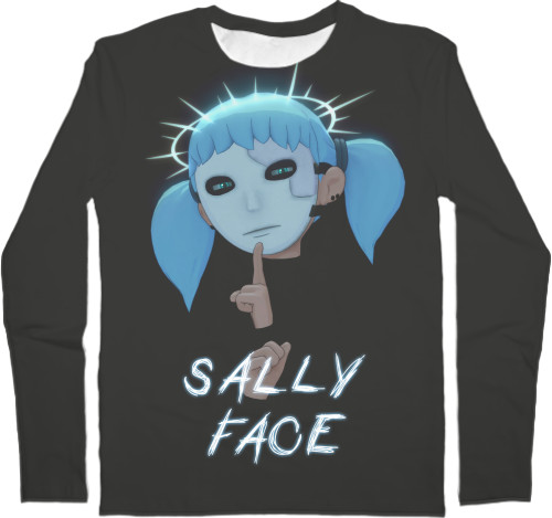 Kids' Longsleeve Shirt 3D - Sally Face (1) - Mfest