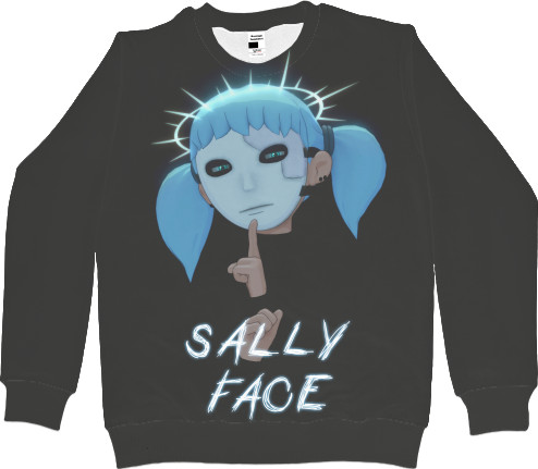 Women's Sweatshirt 3D - Sally Face (1) - Mfest