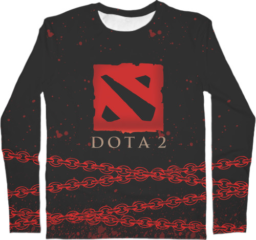 Men's Longsleeve Shirt 3D - Dota 2 (3) - Mfest