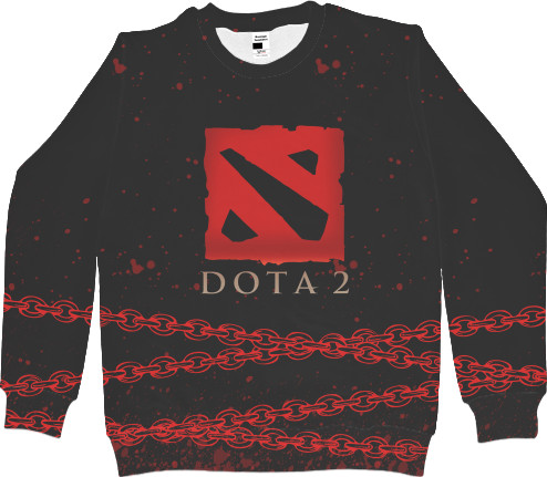 Kids' Sweatshirt 3D - Dota 2 (3) - Mfest