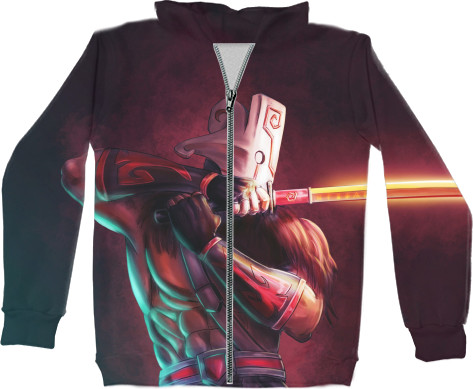 Unisex Zip-through Hoodie 3D - Dota 2 (6) - Mfest