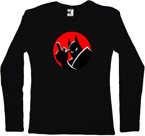 Women's Longsleeve Shirt - Fuck Batman (Бетмен) - Mfest