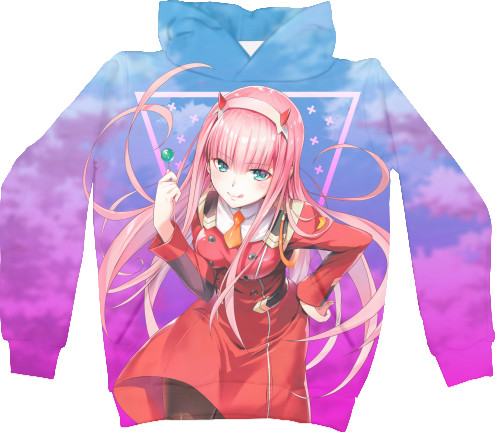 Unisex Hoodie 3D - Darling in the Franxx (002) - Mfest