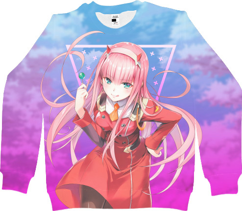 Women's Sweatshirt 3D - Darling in the Franxx (002) - Mfest