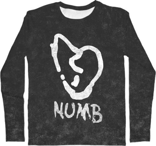 Men's Longsleeve Shirt 3D - XXXtentacion (Numb) - Mfest