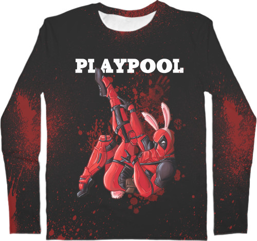 Kids' Longsleeve Shirt 3D - PlayPool - Mfest