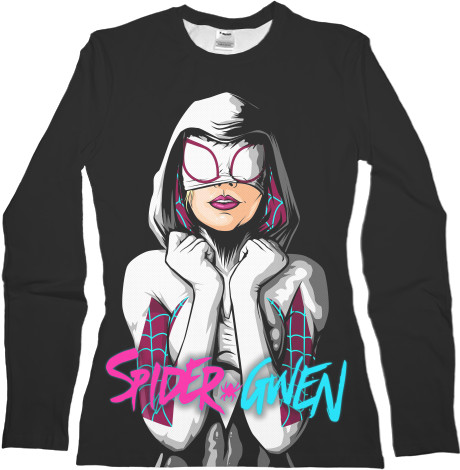 Women's Longsleeve Shirt 3D - Spider Gwen - Mfest