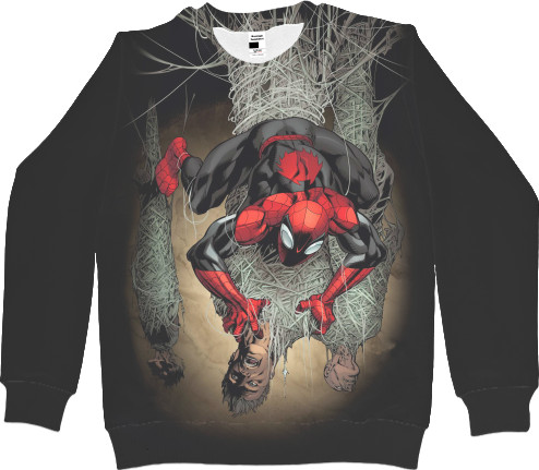 Women's Sweatshirt 3D - Человек паук (Spider-man) 4 - Mfest