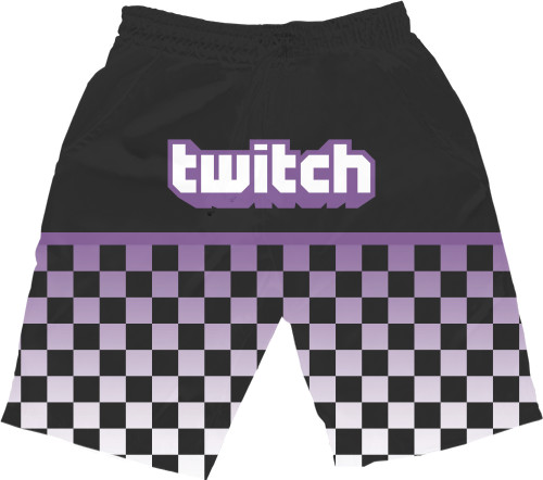 Men's Shorts 3D - Twitch (2) - Mfest