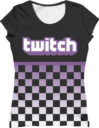 Women's T-Shirt 3D - Twitch (2) - Mfest