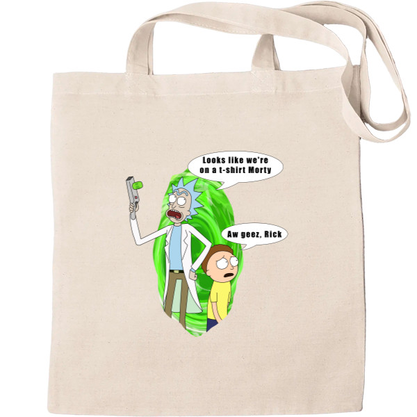 Tote Bag - Rick and Morty (Английская версия) - Mfest