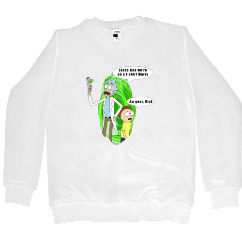 Women's Premium Sweatshirt - Rick and Morty (Английская версия) - Mfest