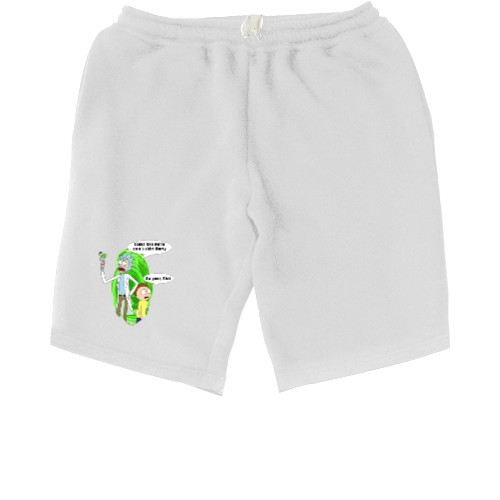 Men's Shorts - Rick and Morty (Английская версия) - Mfest