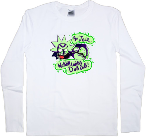 Men's Longsleeve Shirt - Rick and Morty (2) - Mfest