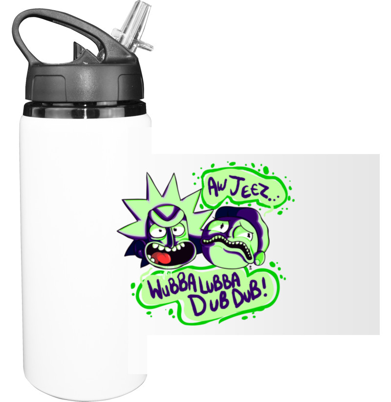 Sport Water Bottle - Rick and Morty (2) - Mfest