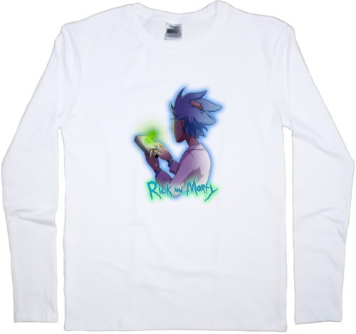 Men's Longsleeve Shirt - Rick and Morty (1) - Mfest