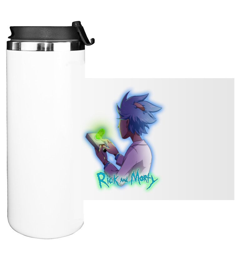 Water Bottle on Tumbler - Rick and Morty (1) - Mfest