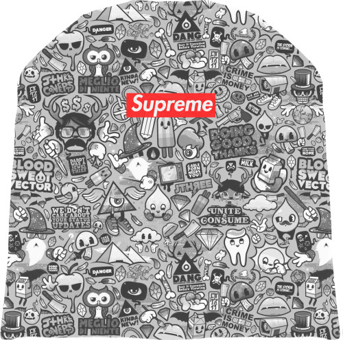 Hat 3D - Supreme (4) - Mfest