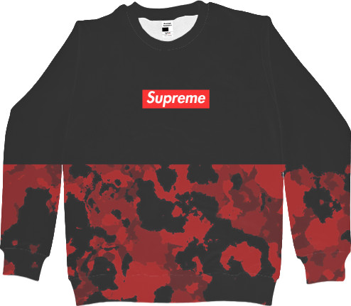 Men's Sweatshirt 3D - Supreme 2 - Mfest