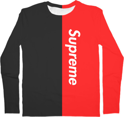 Men's Longsleeve Shirt 3D - Supreme 1 - Mfest