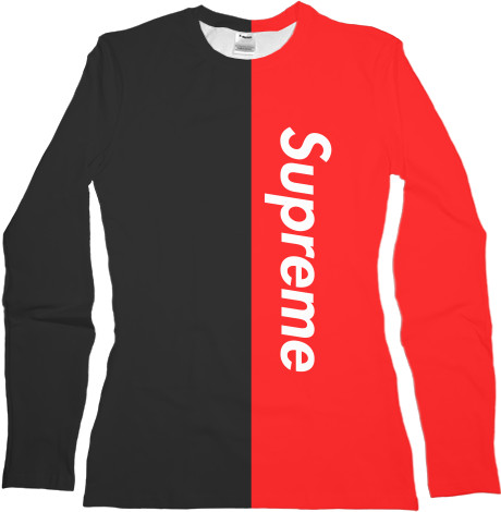 Women's Longsleeve Shirt 3D - Supreme 1 - Mfest