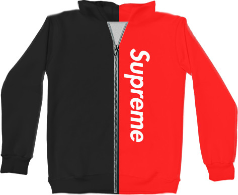 Unisex Zip-through Hoodie 3D - Supreme 1 - Mfest