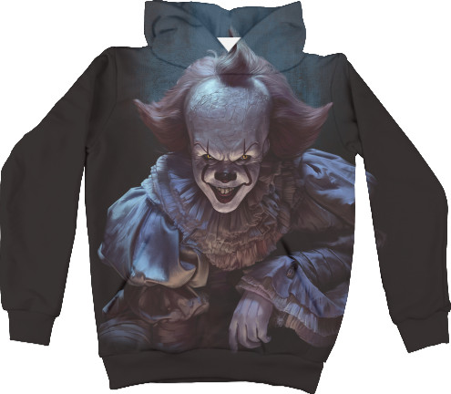 Kids' Hoodie 3D - ОНО Пеннивайз ( IT -Pennywise) - Mfest