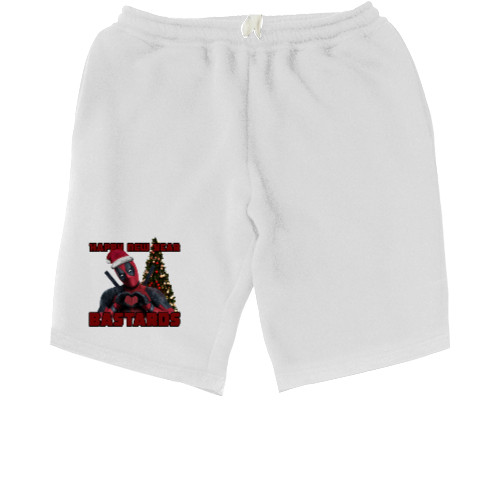 Men's Shorts - Deadpool (С новым годом, ублюдки) - Mfest