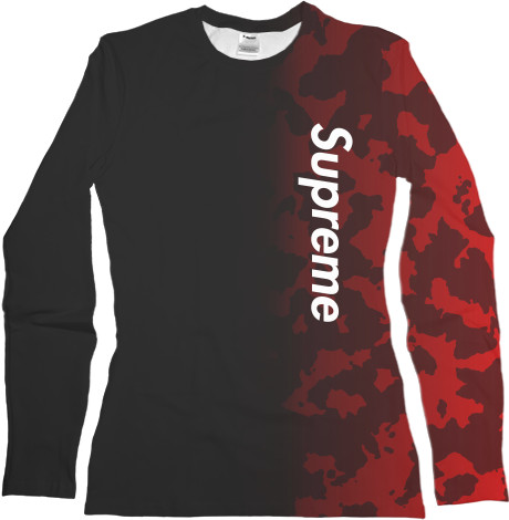 Supreme (червоний Камуфляж)