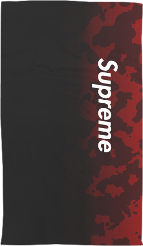 Towel 3D - Supreme (Красный Камуфляж) - Mfest