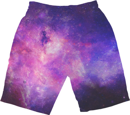 Men's Shorts 3D - Space (Космос) - Mfest