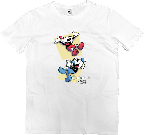 Men’s Premium T-Shirt - CupHead (3) - Mfest