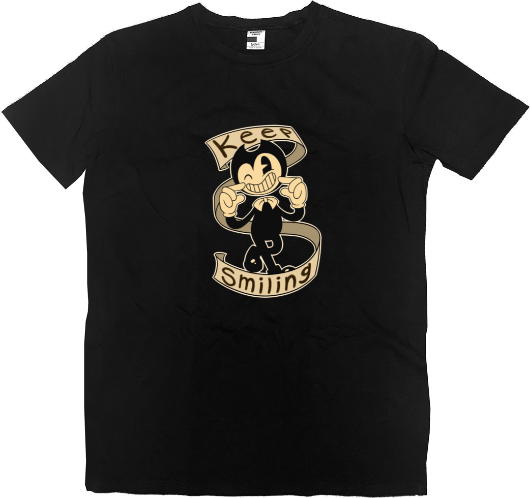 Men’s Premium T-Shirt - Bendy and the ink machine 1 - Mfest