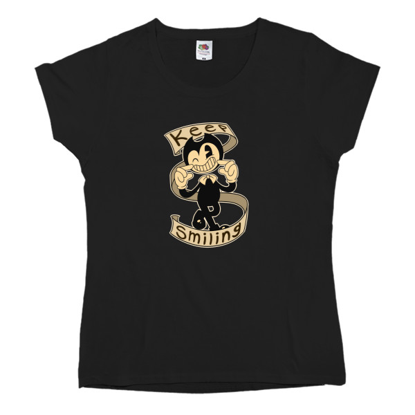 Women's T-shirt Fruit of the loom - Bendy and the ink machine 1 - Mfest