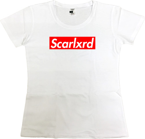 Women's Premium T-Shirt - Scarlxrd (OBEY) - Mfest