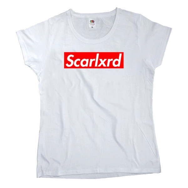 Women's T-shirt Fruit of the loom - Scarlxrd (OBEY) - Mfest