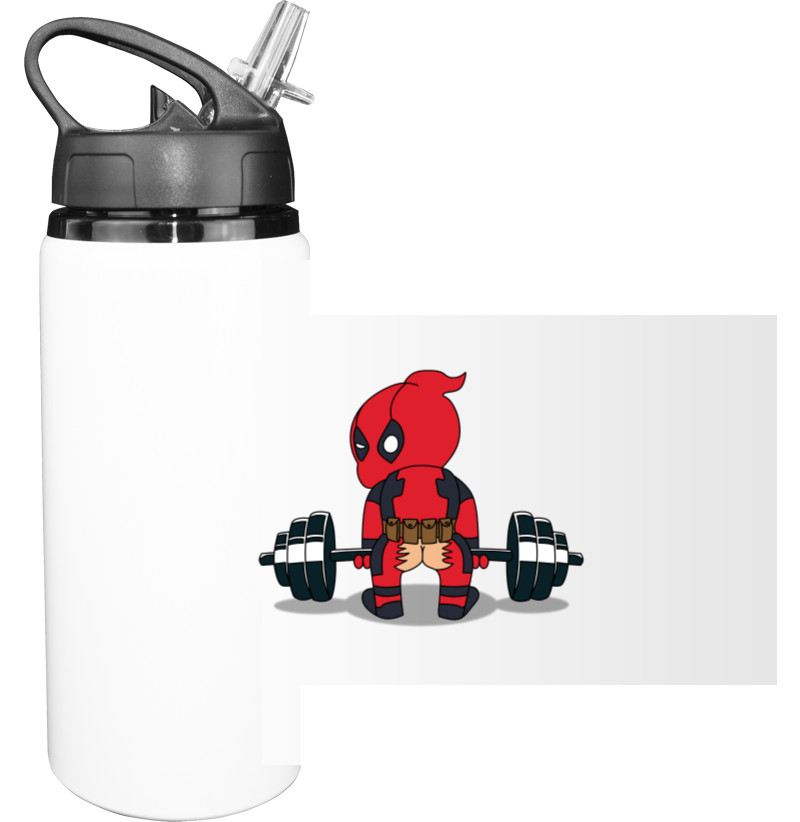 Sport Water Bottle - DeadPool (Дедпул жопка) - Mfest