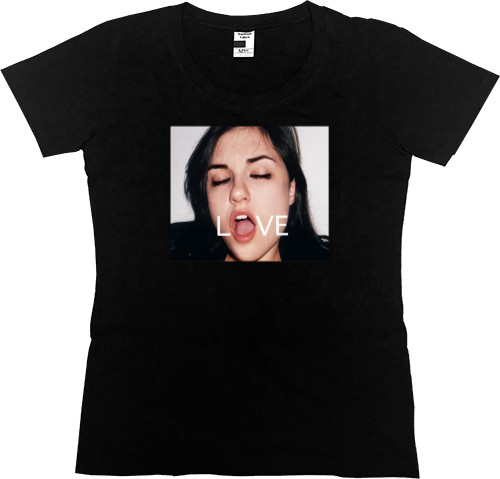 Women's Premium T-Shirt - Sasha Gray (LOVE) - Mfest