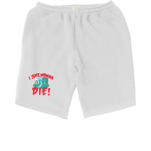 Men's Shorts - Mr.Meeseeks (I Just Wanna Dead) - Mfest