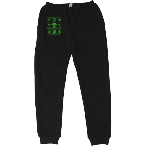 Women's Sweatpants - Новогодний Fallout - Mfest